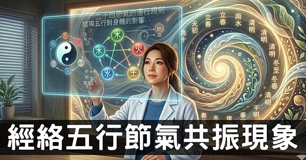 五行是身體與節氣的共振，24節氣經絡能量解密！