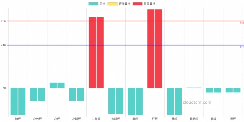 經絡型態