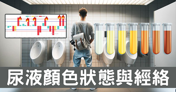 從小便尿液7種顏色與狀態,探討經絡與疾病訊號!