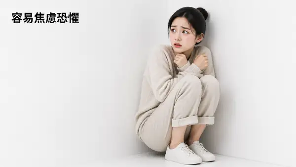 容易焦慮恐懼