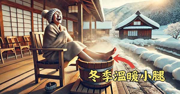 冬季期間要經常溫暖小腿，疏通經絡