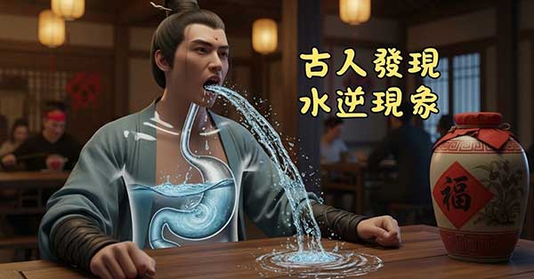 從漢朝時代，古人就發現水逆的現象