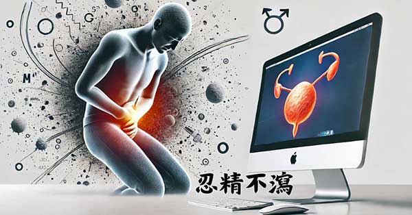 忍精不瀉有機會造成攝護腺肥大