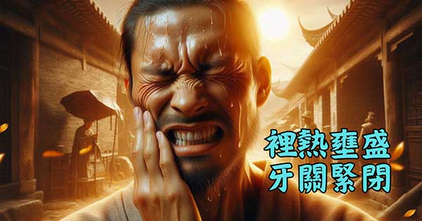 體內嚴重火熱的人，也有機會出現牙關緊閉