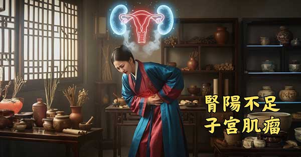 腎陽不足的人，容易產生子宮疾病