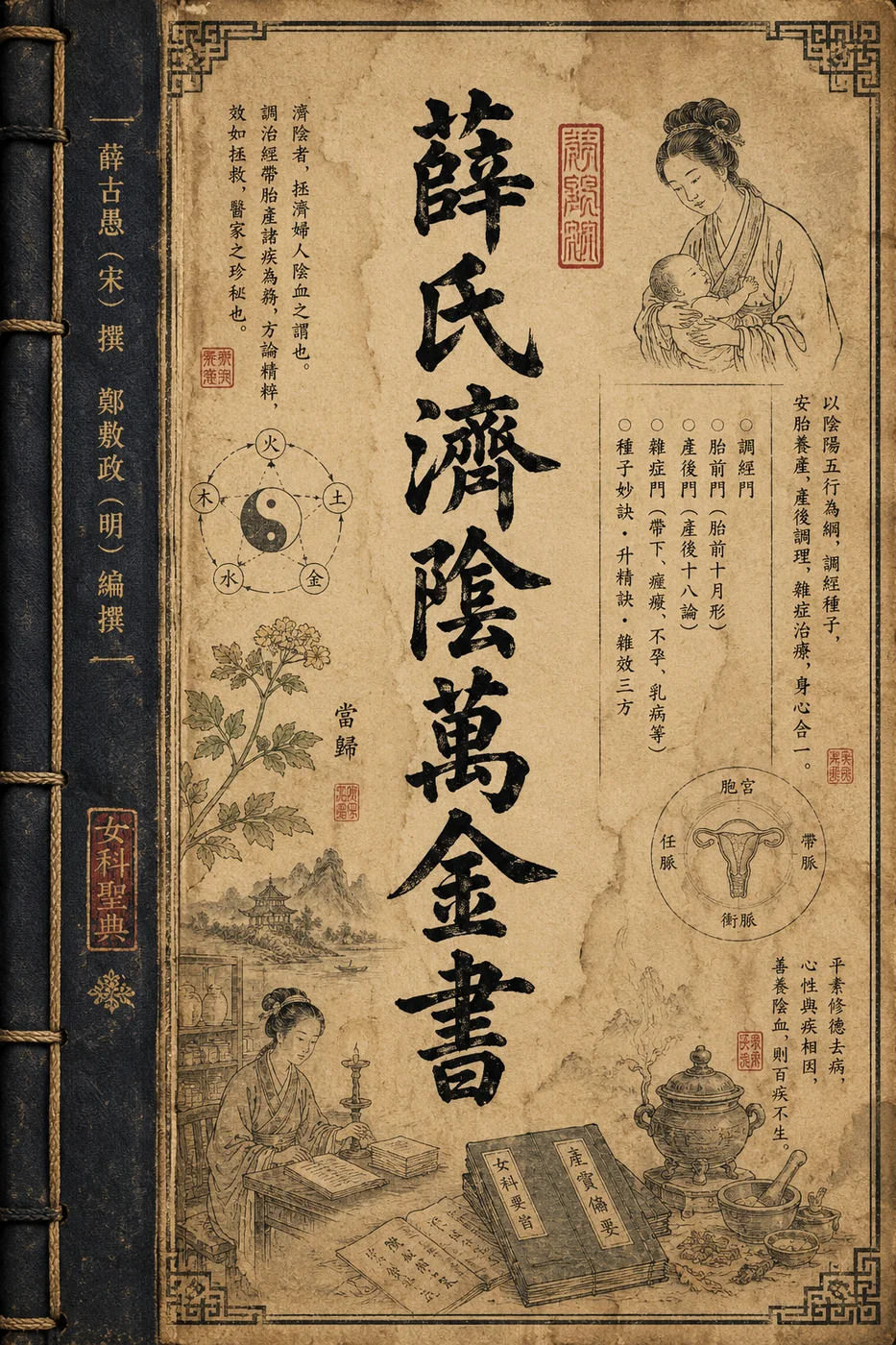 薛氏濟陰萬金書