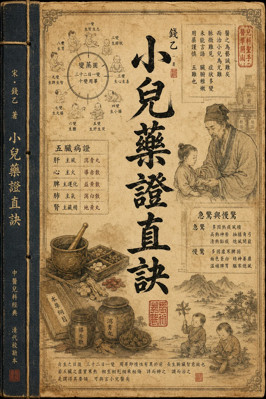小兒藥證直訣