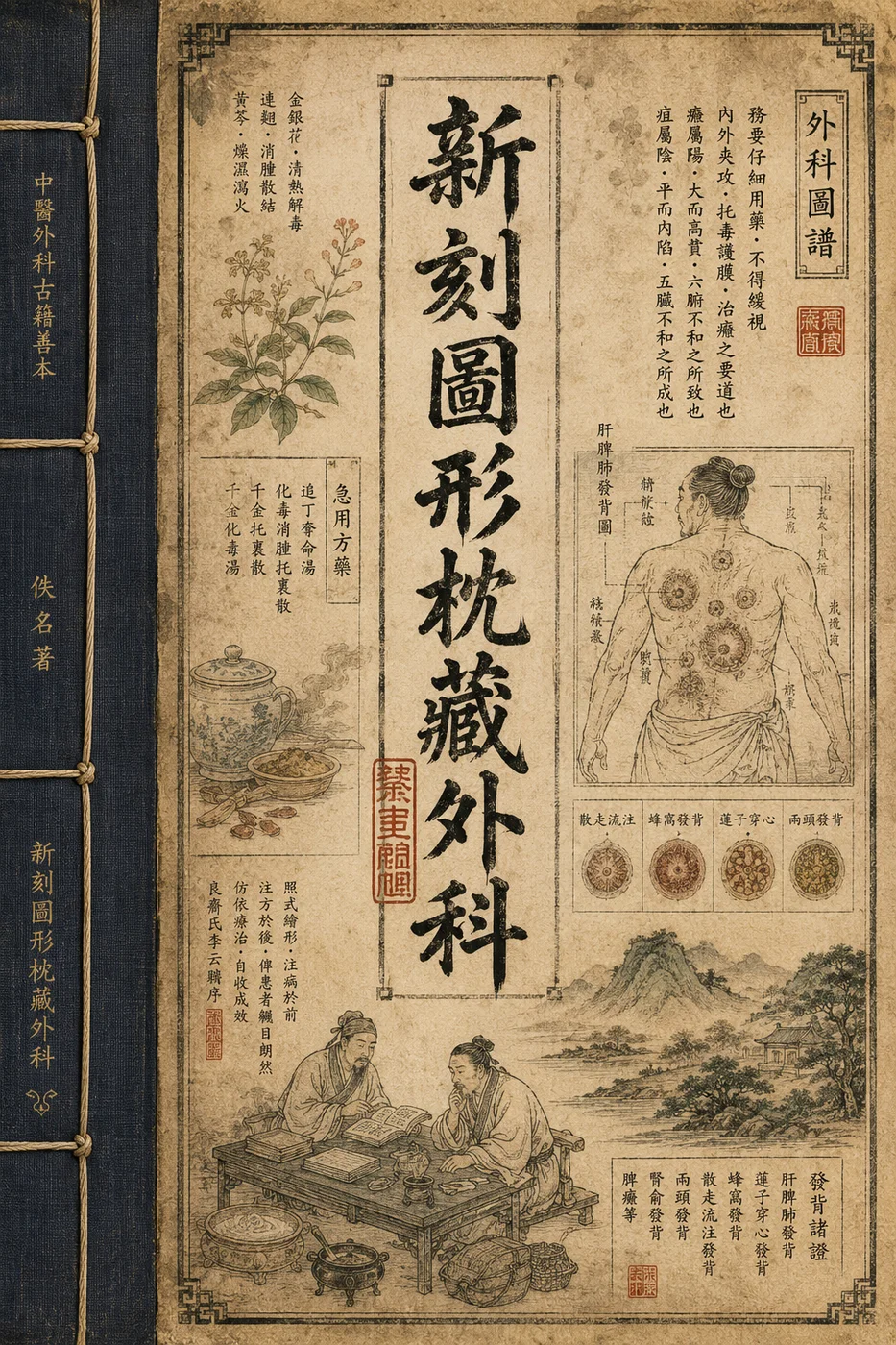 新刻圖形枕藏外科