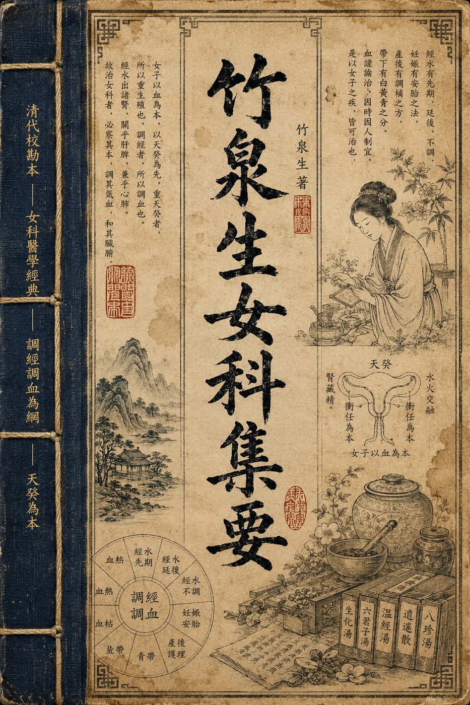 竹泉生女科集要