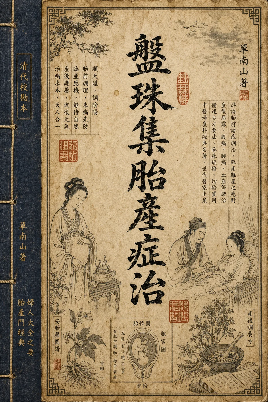 盤珠集胎產症治