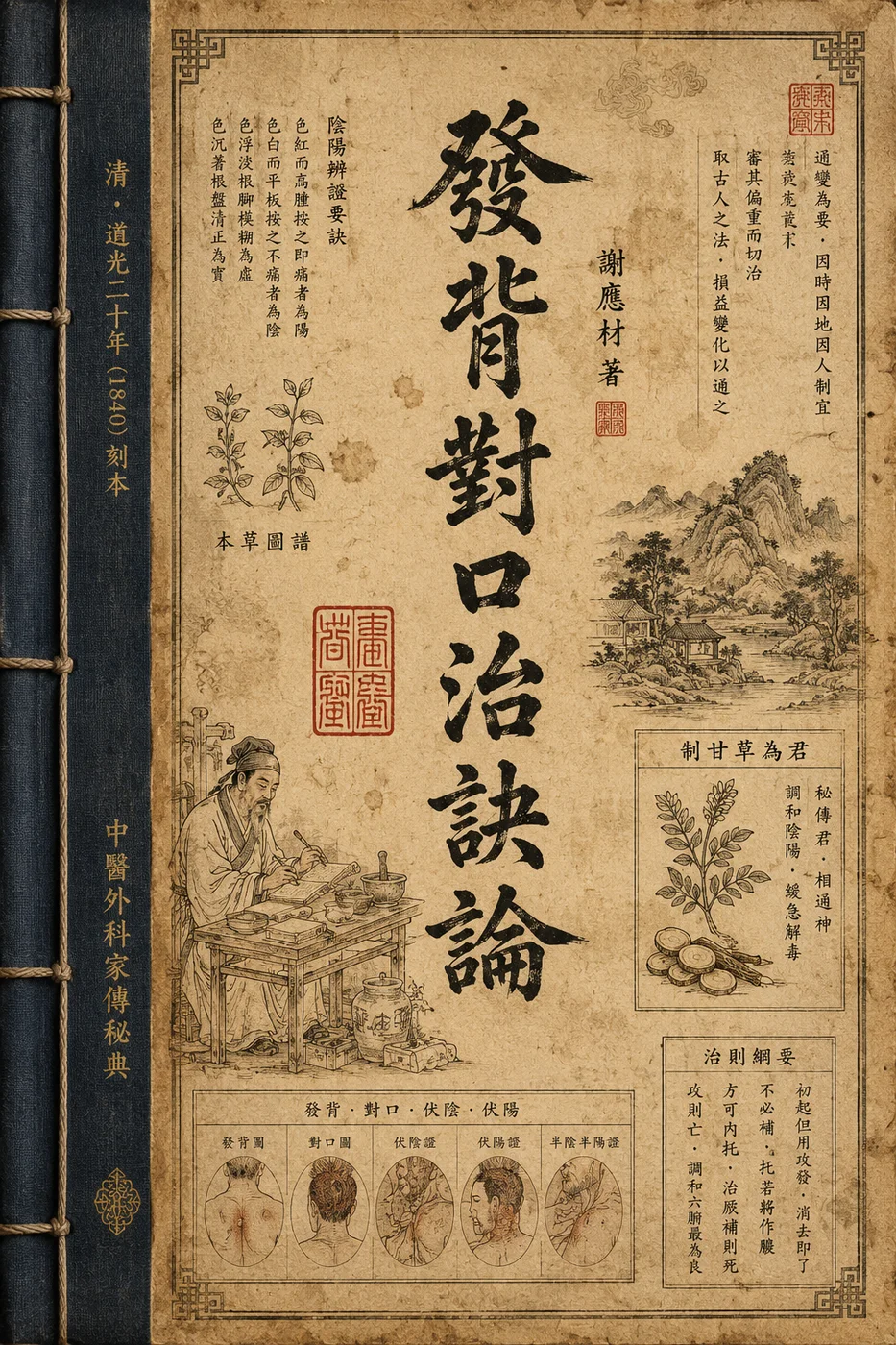 發背對口治訣論
