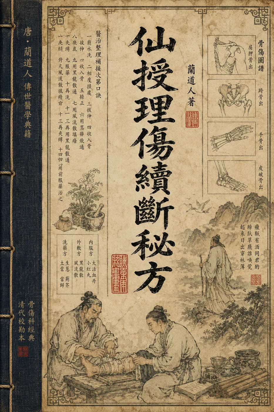 仙授理傷續斷秘方