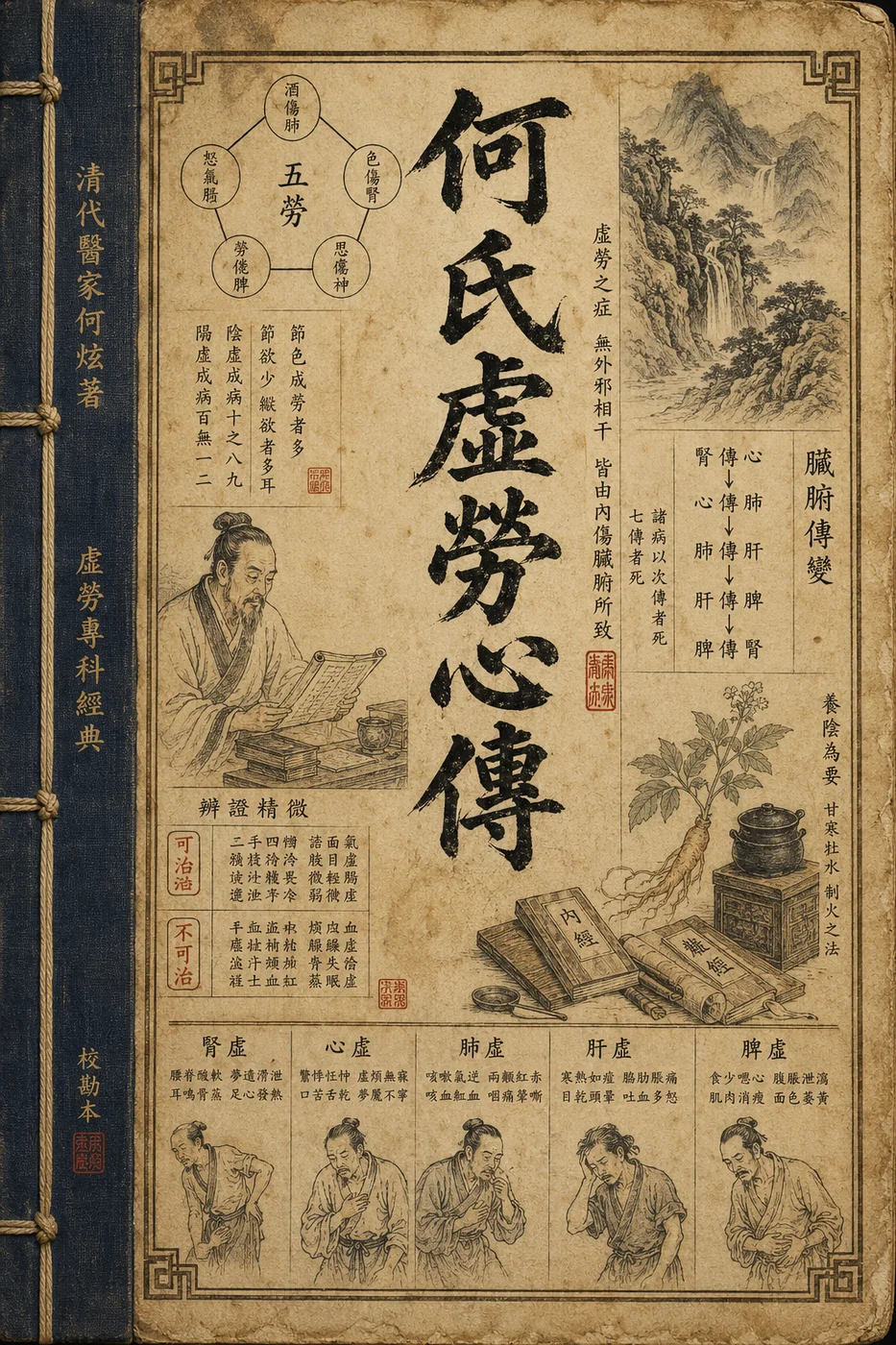 何氏虛勞心傳