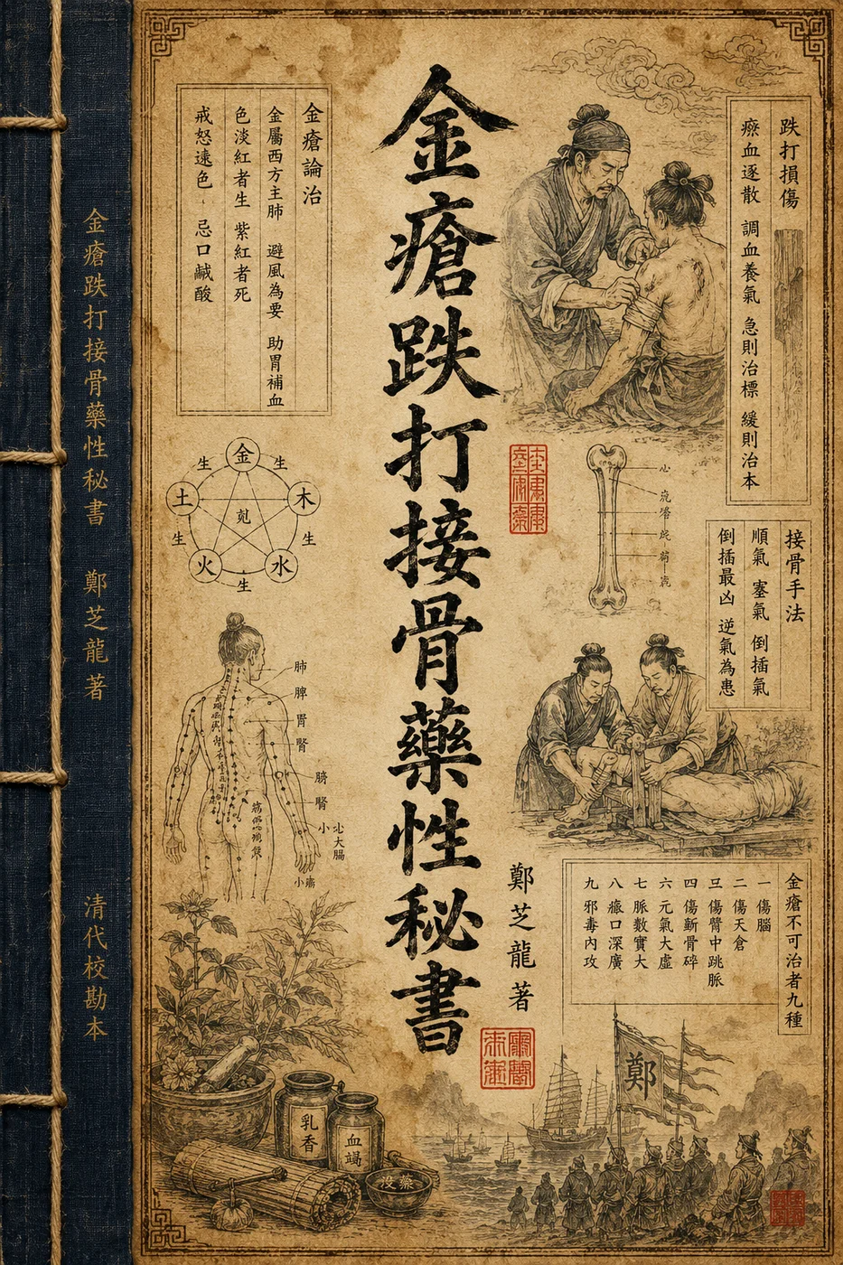 金瘡跌打接骨藥性秘書