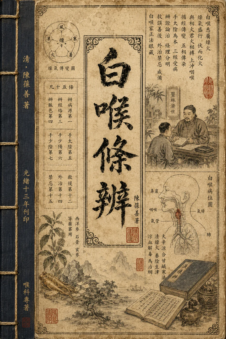 白喉條辨