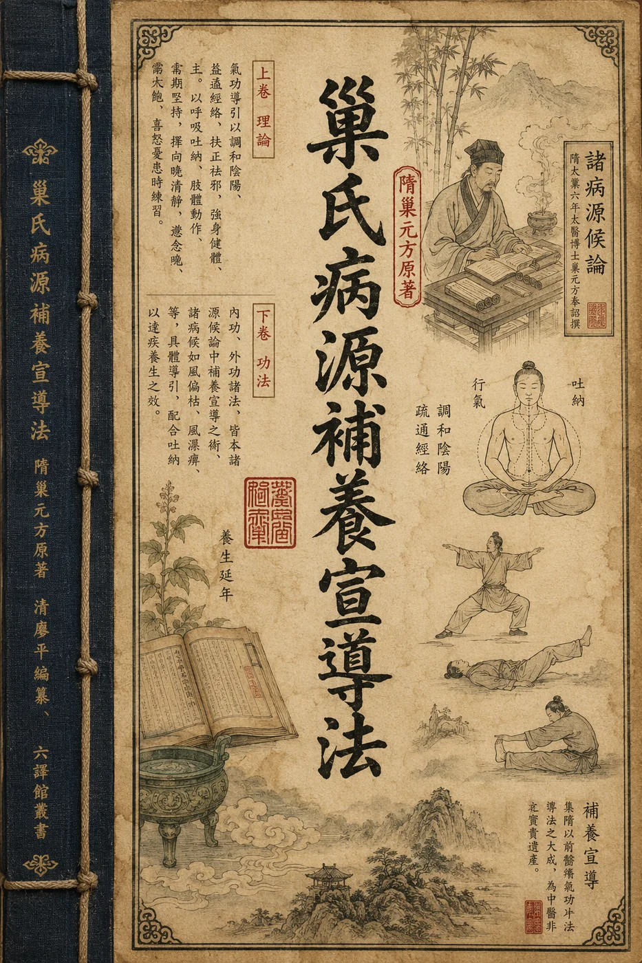 巢氏病源補養宣導法