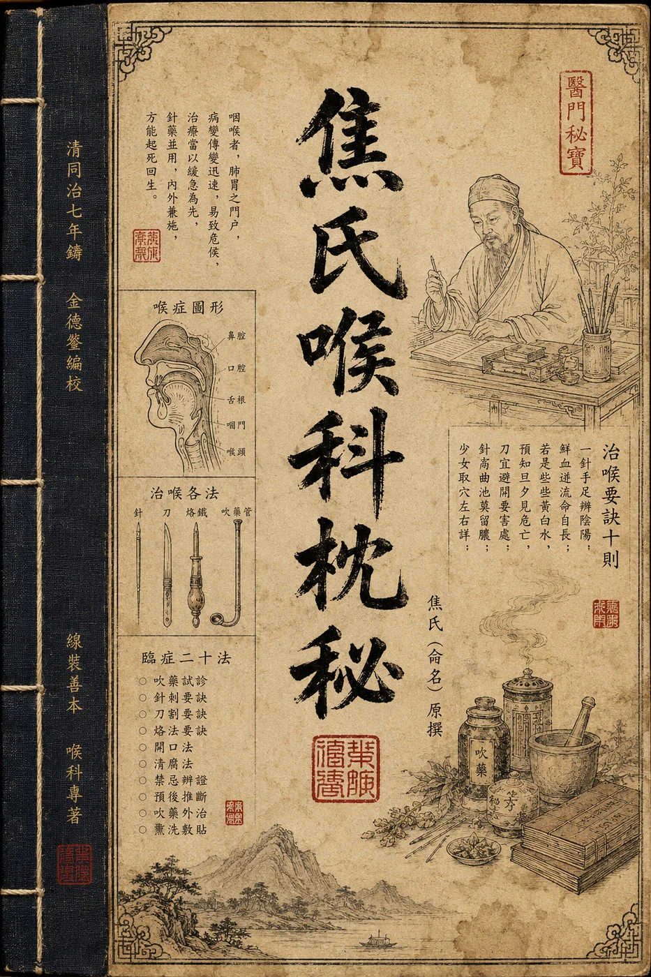 焦氏喉科枕秘