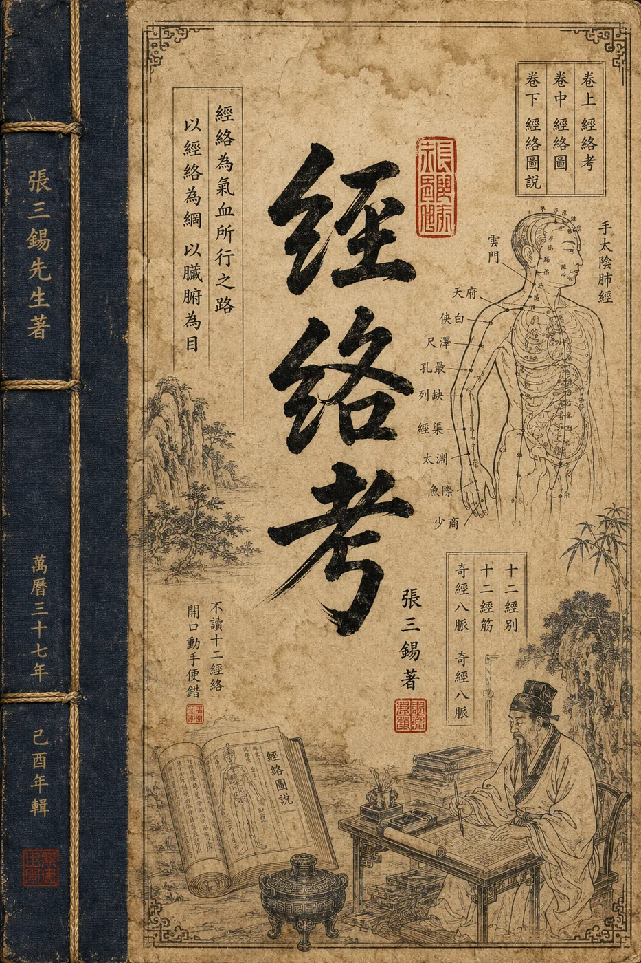 經絡考