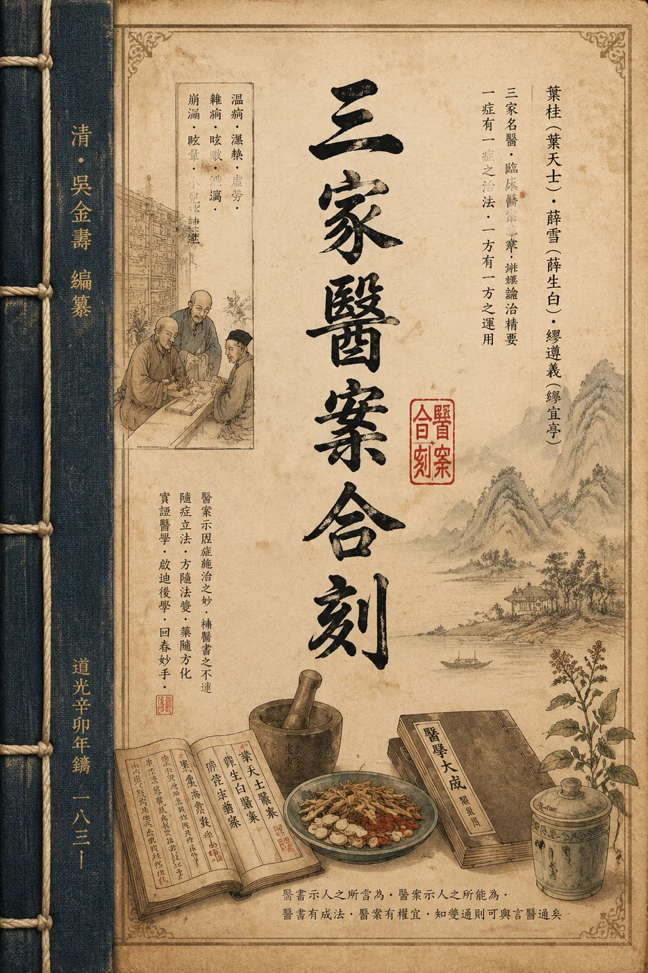 三家醫案合刻