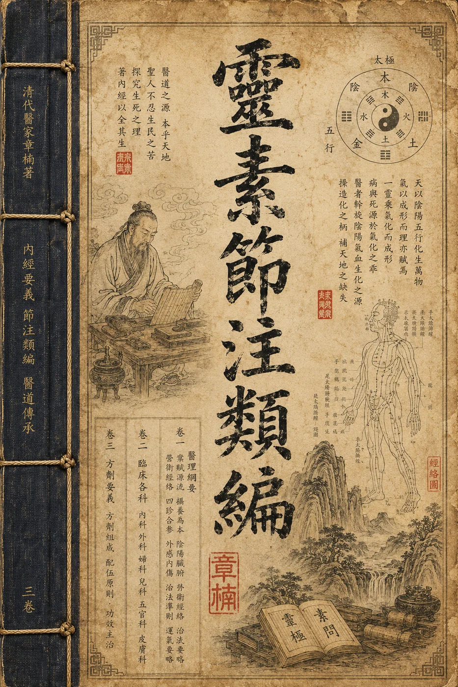 靈素節注類編