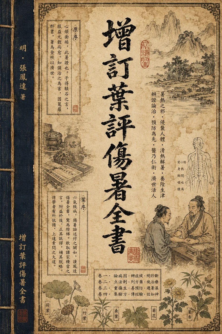 增訂葉評傷暑全書