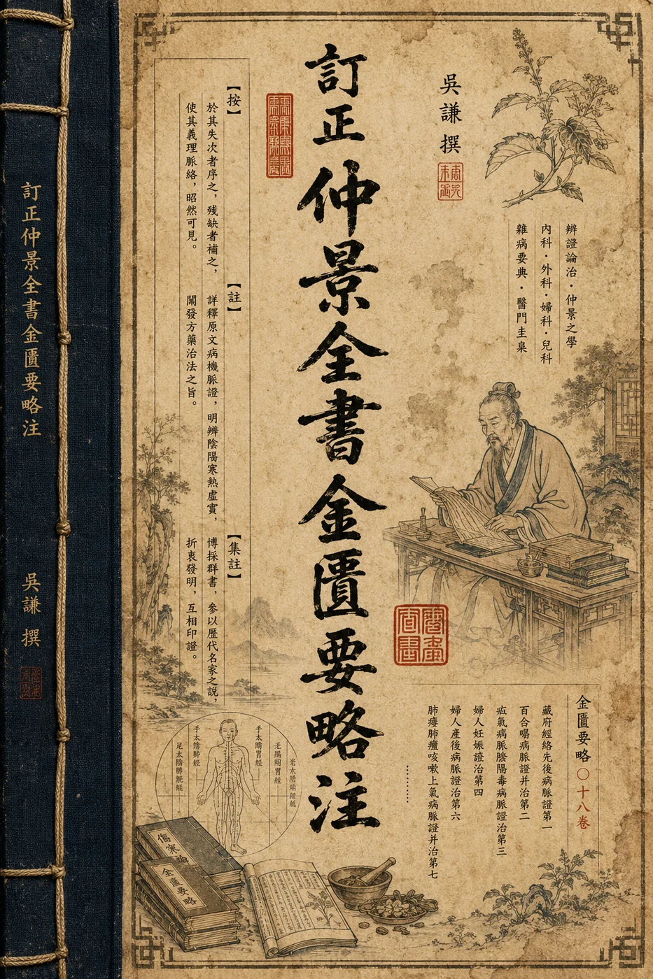 訂正仲景全書金匱要略注
