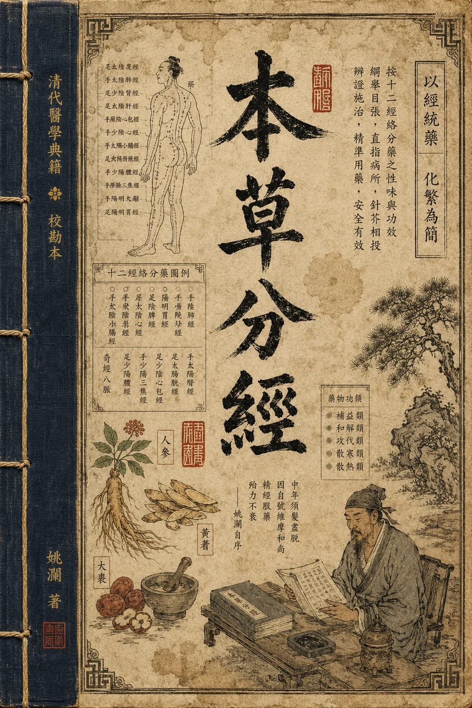 本草分經