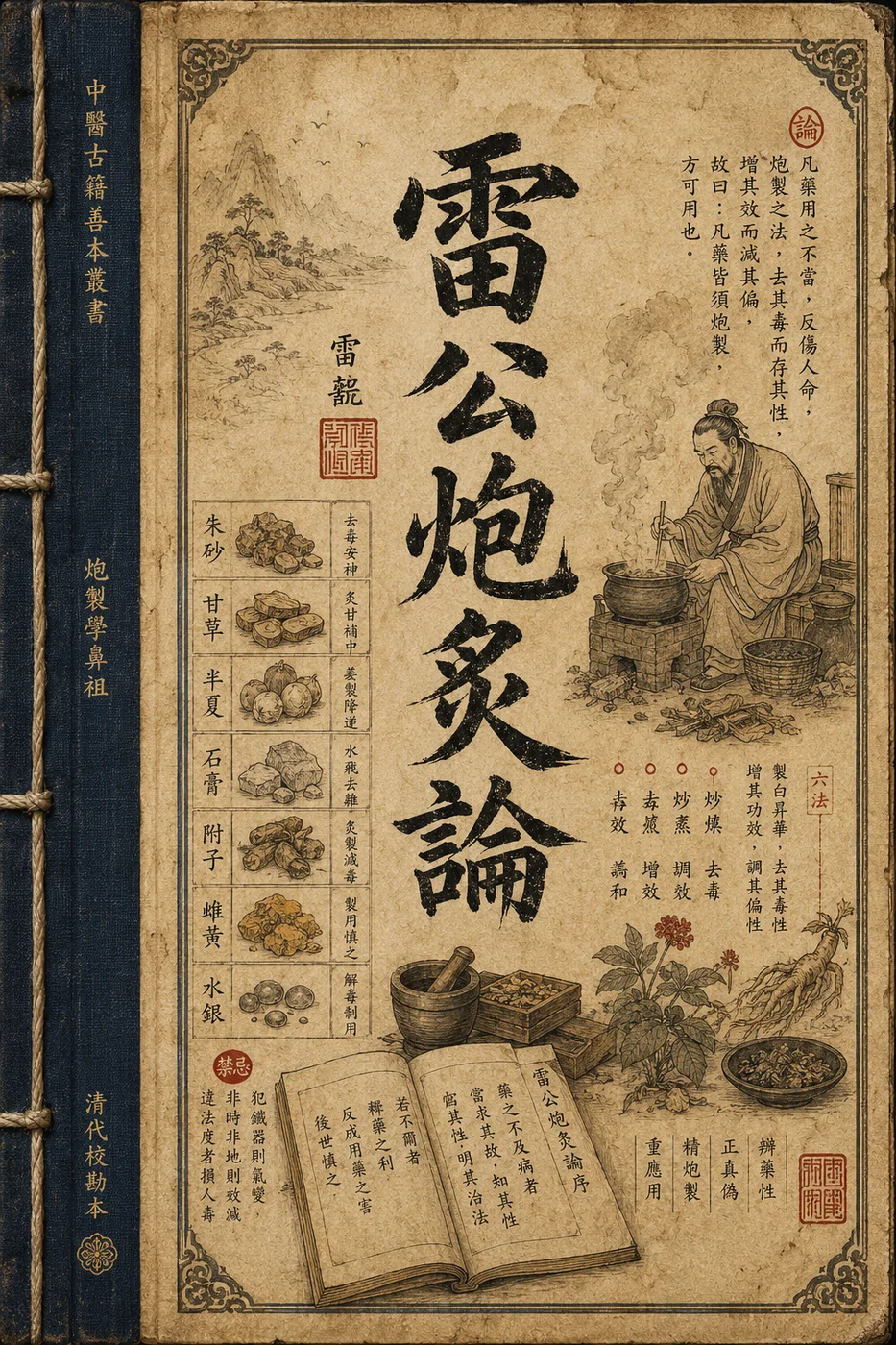 雷公炮炙論