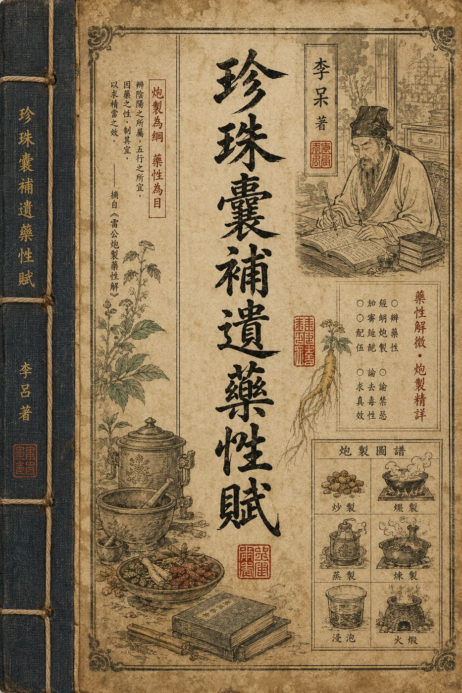 珍珠囊補遺藥性賦