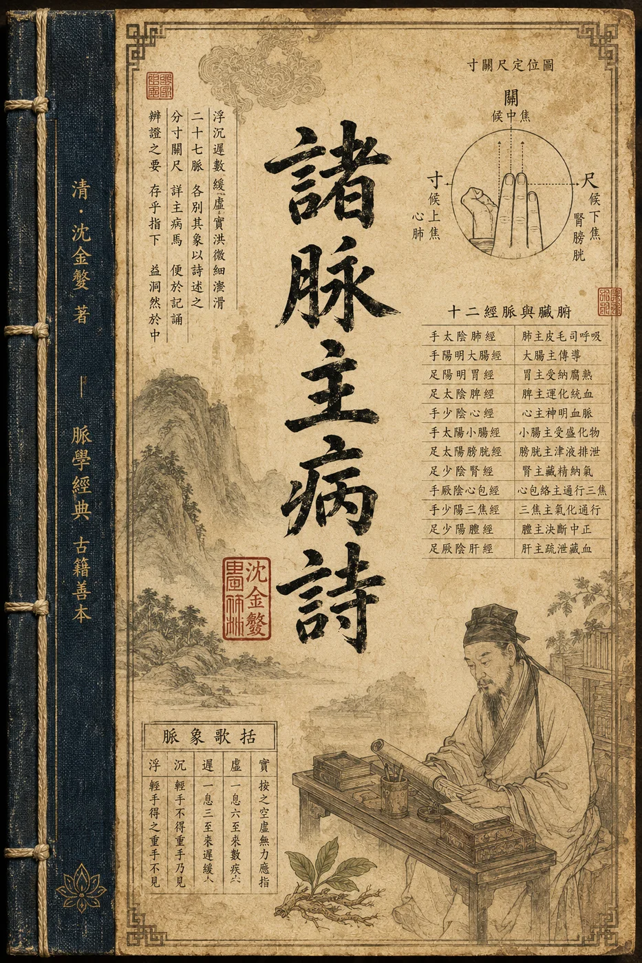 諸脈主病詩