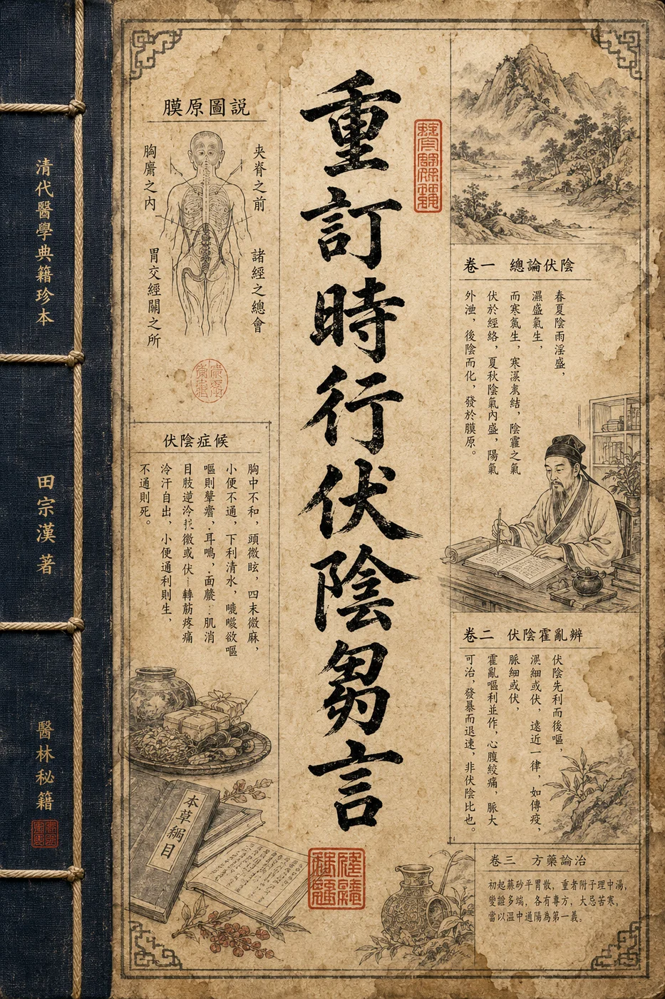 重訂時行伏陰芻言