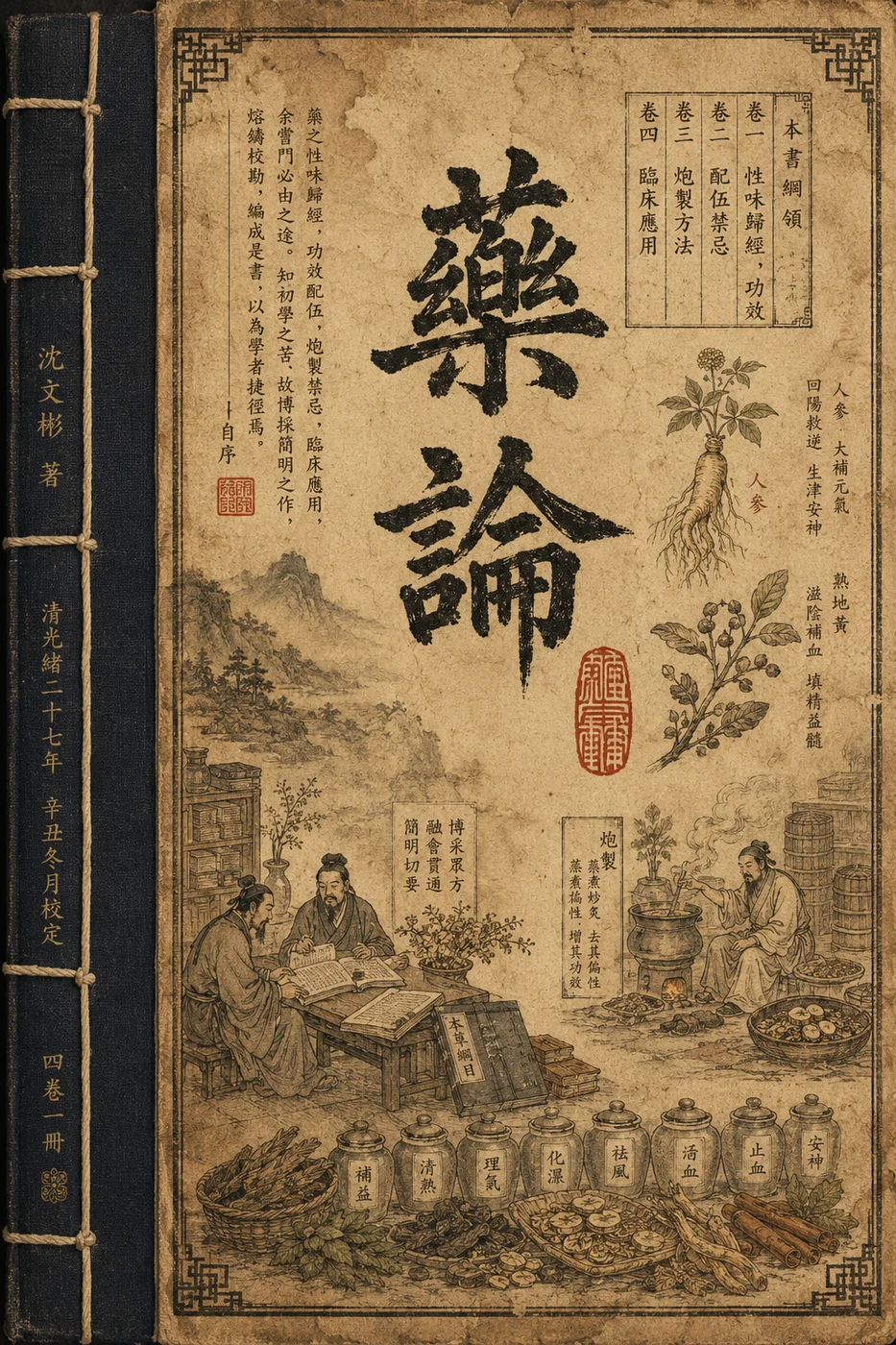 藥論