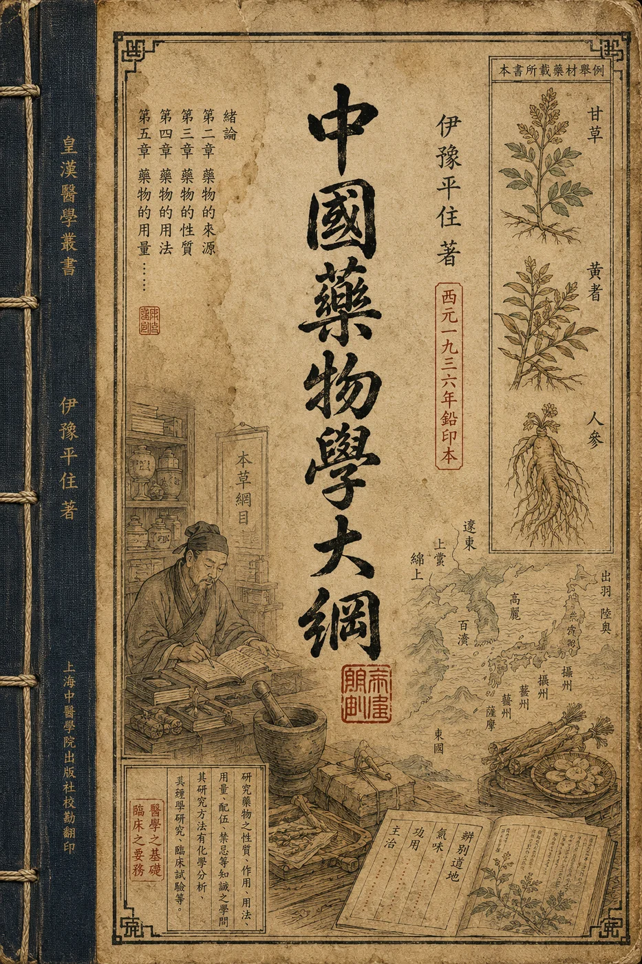 中國藥物學大綱