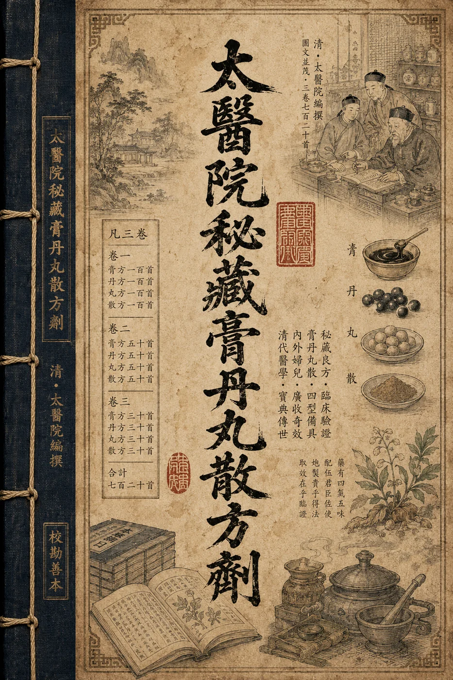 太醫院秘藏膏丹丸散方劑