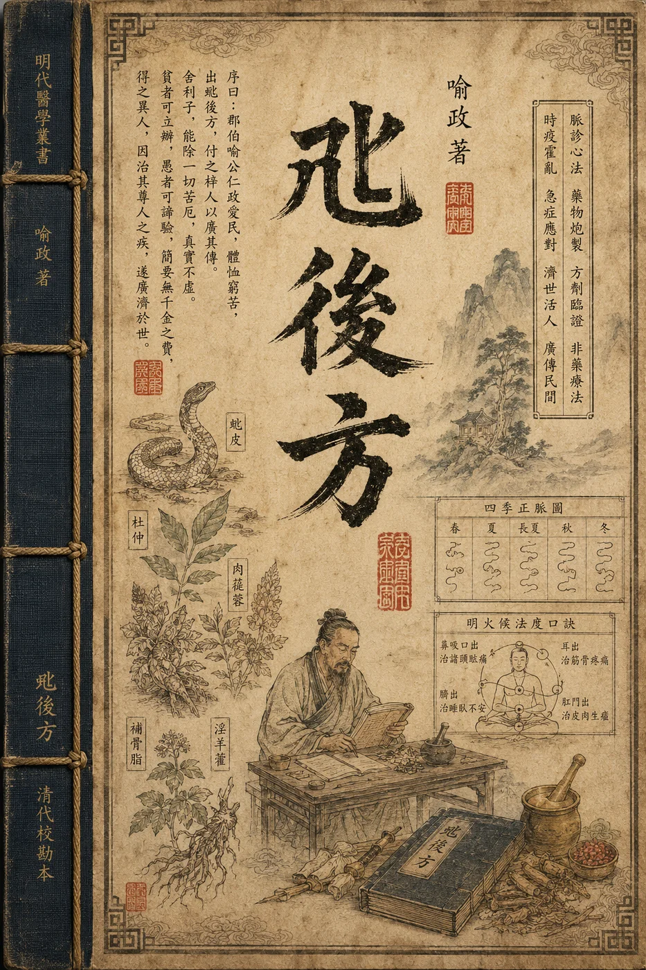 虺後方