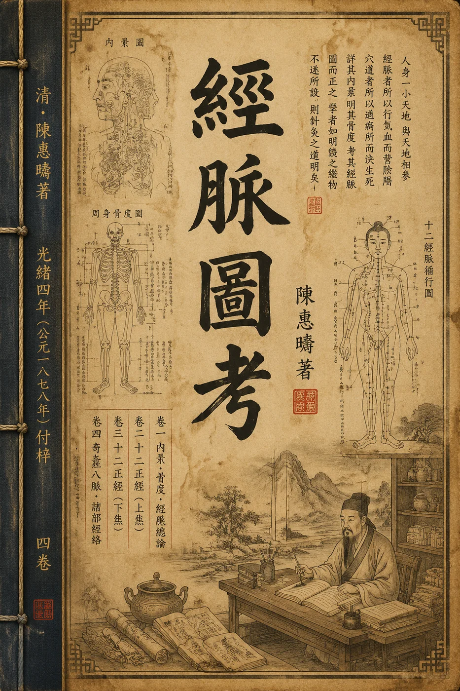 經脈圖考
