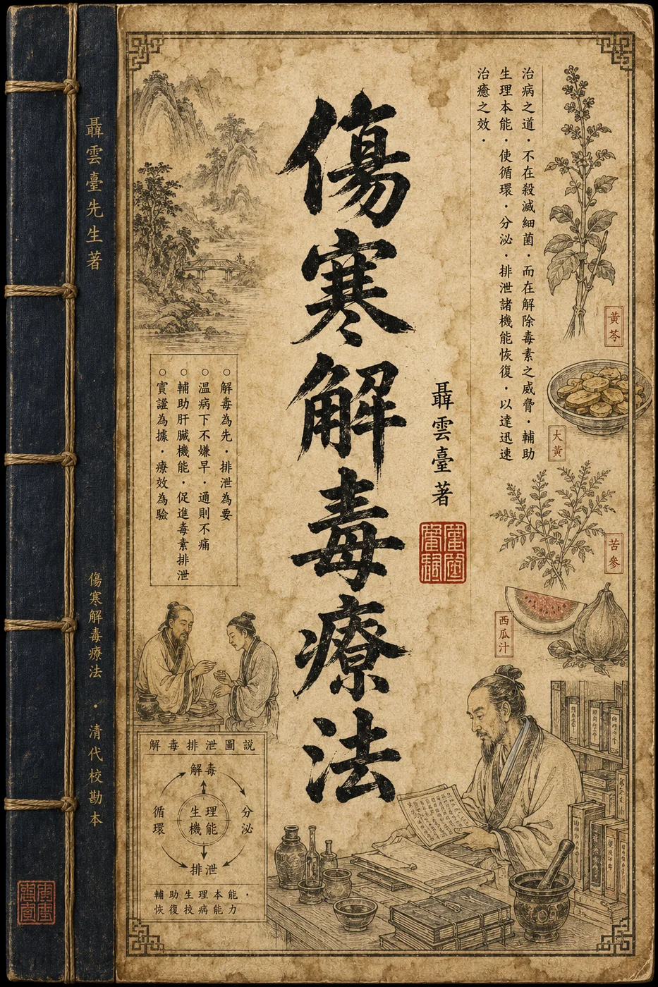 傷寒解毒療法