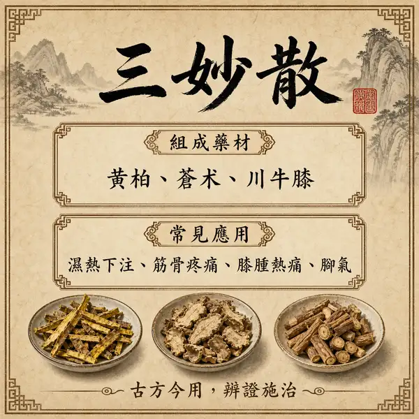 三妙散