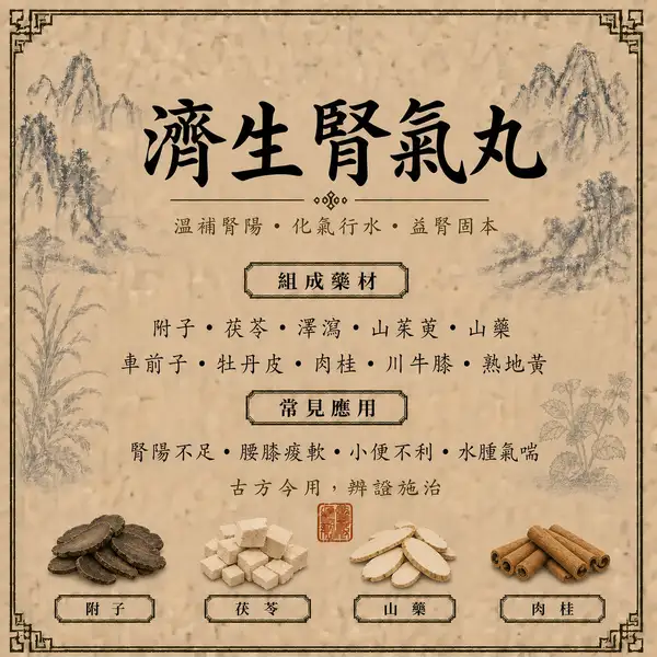 濟生腎氣丸