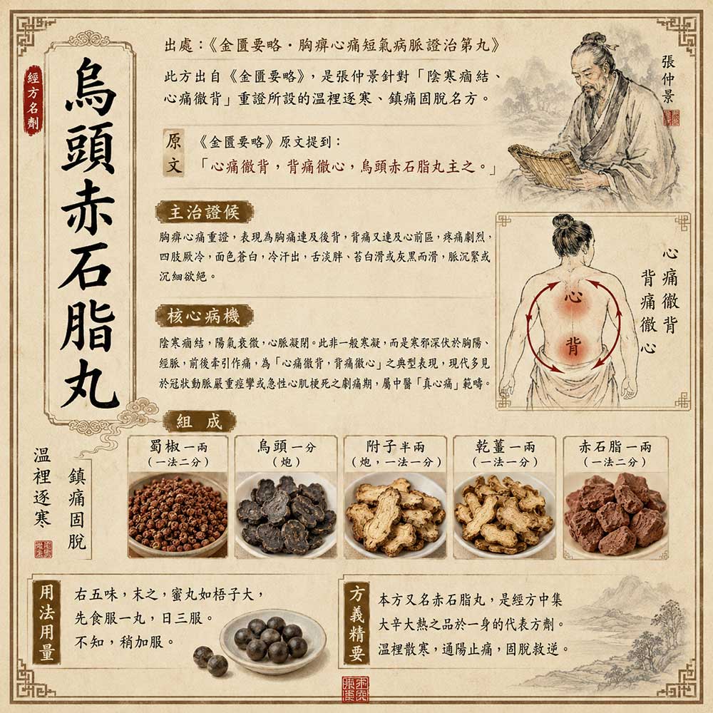 烏頭赤石脂丸