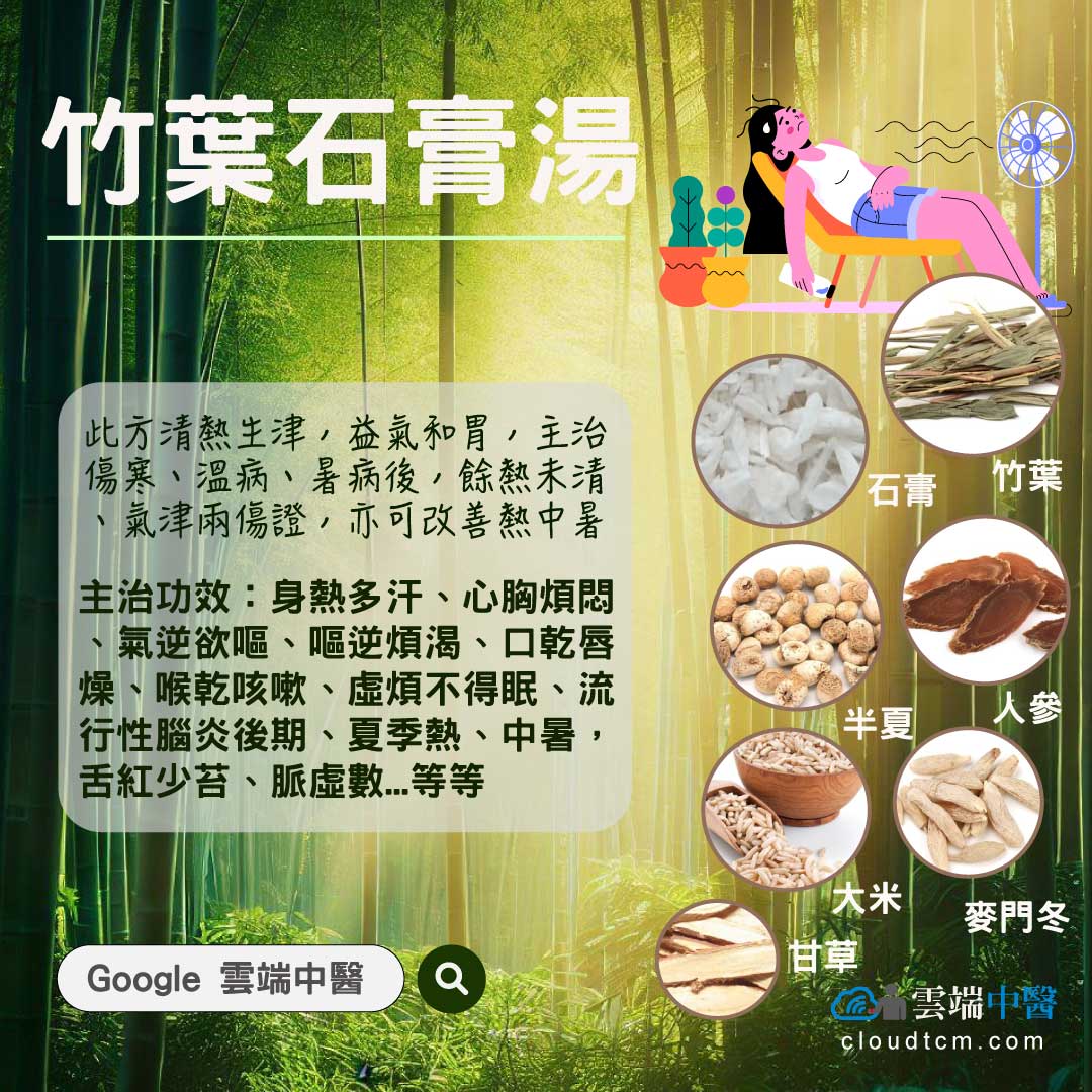竹葉石膏湯