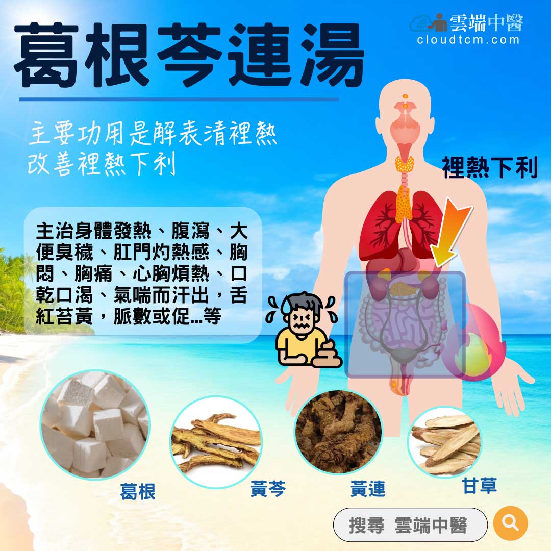 葛根黃芩黃連湯