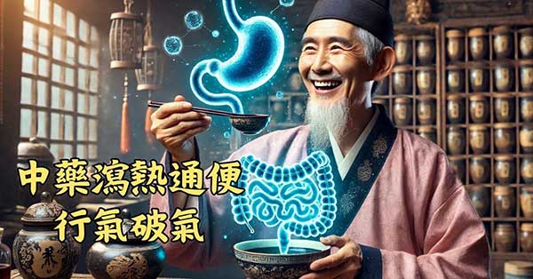 運用小承氣湯瀉熱通便，行氣破氣