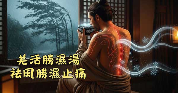 羌活勝濕湯，可祛風勝濕止痛
