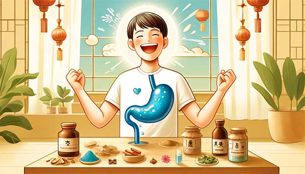 服用中藥降胃火，讓身體感到清涼