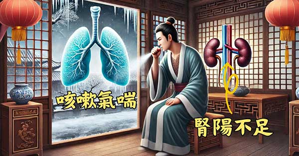 腎陽不足的人，有可能出現咳嗽氣喘