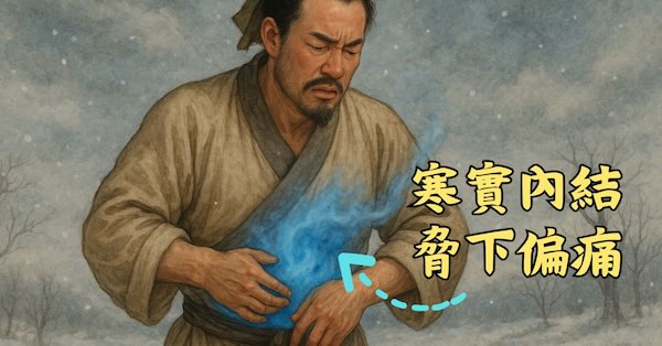 當寒實內結時，有機會出現脅肋痛