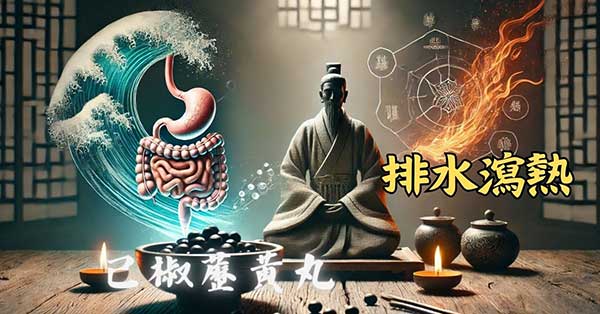運用己椒藶黃丸排除腸間水氣及瀉熱