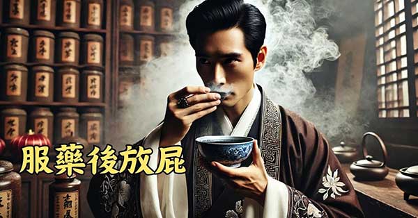 古人認為服用小承氣湯後放屁，才可以用大承氣湯通便
