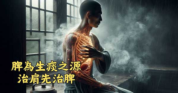 體內脾虛且痰濕的人，很容易出現肩頸痛